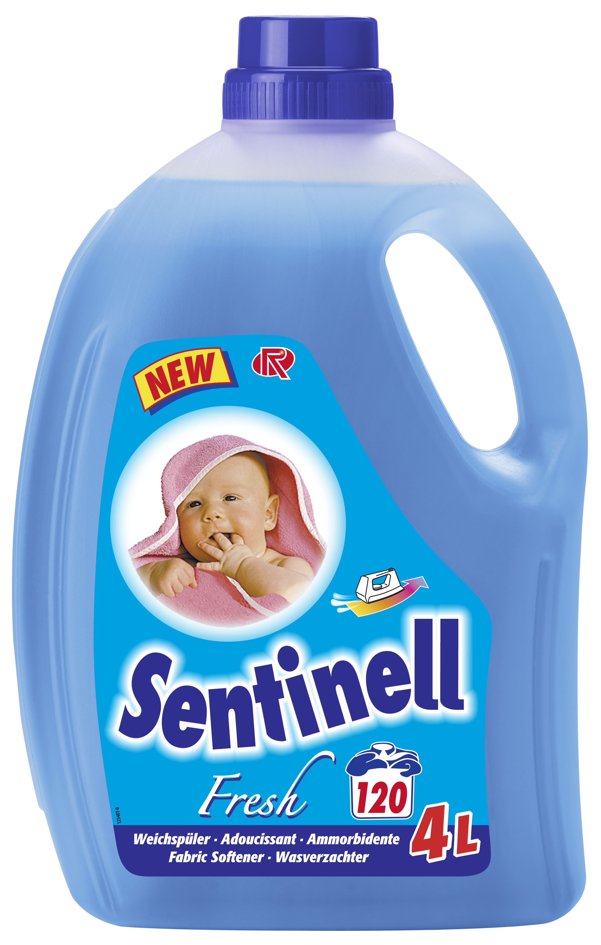 Sentinell-Fresh blau 4 l