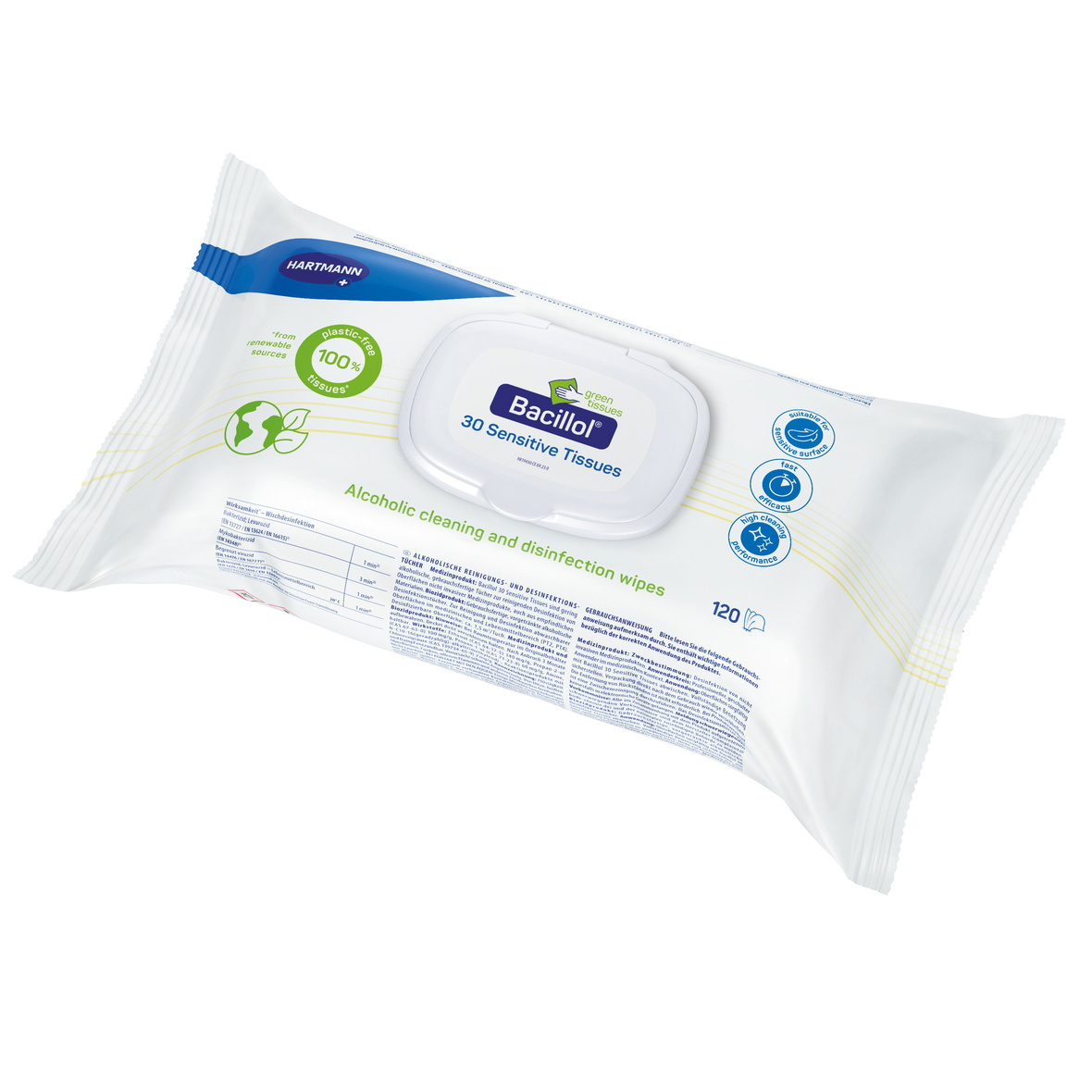 Bode Bacillol 30 Sensitive Green Tissues