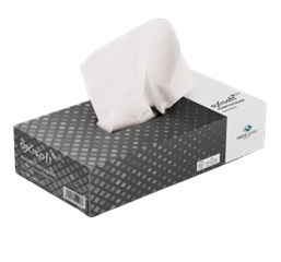 axisoft pro Kosmetiktücher 2-lg. weiß