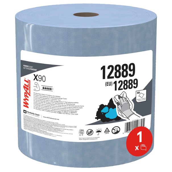 KC WYPALL* X90 Power Clean Tücher - Großrolle