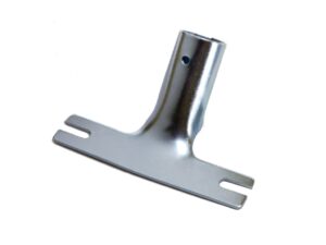 Stielhalter Metall, für Saalbesen, Durchm. 24 mm