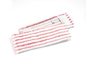 2USE Microfaser-Mop SANI rot/weiß, 50cm