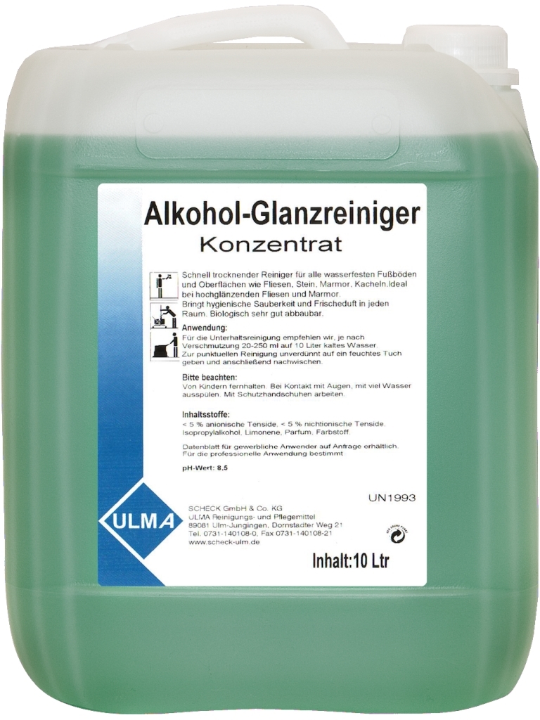 ULMA Alkohol-Glanzreiniger 10 l