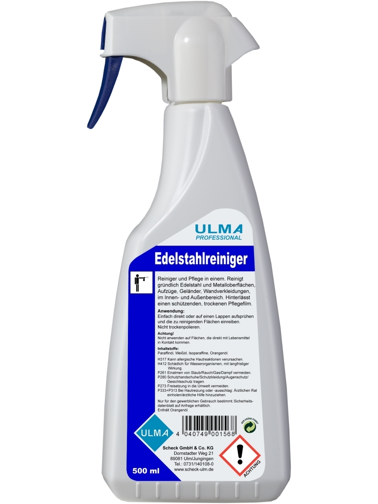 ULMA Edelstahlreiniger, 500 ml